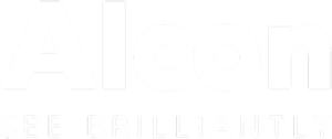 Alcon Logo white